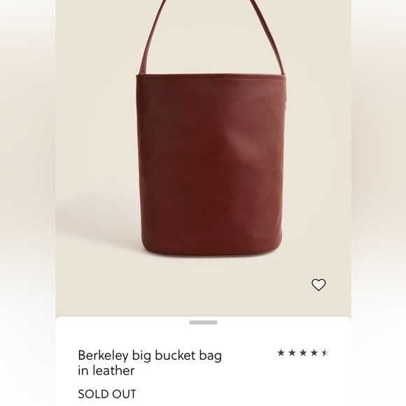 J Crew Berkeley Big Bucket Bag - Picture 11 of 12